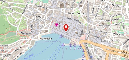 Gelateria aMare sulla mappa