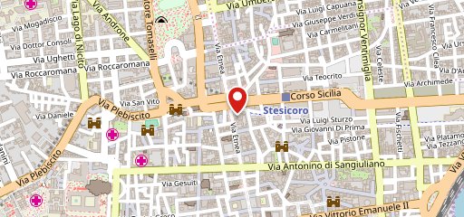 Gelateria Artigianale Stesicoro sulla mappa