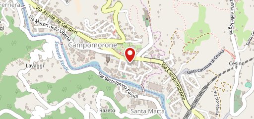 Gelateria Copacabana Campomorone sulla mappa