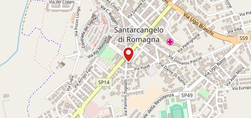 Gelateria Dolcemente Santarcangelo sulla mappa