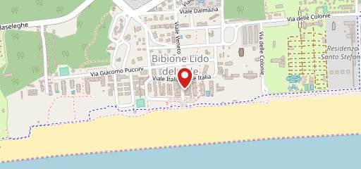 Gelateria Gelidus Del Lido sulla mappa