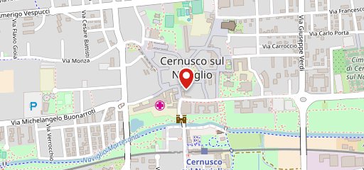 Bar Gelateria Maggie's Cernusco sul naviglio sulla mappa