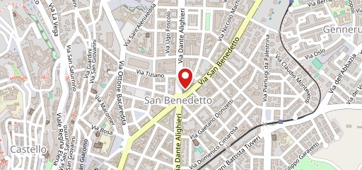 GELATERIA PETER PAN VIA DANTE sulla mappa