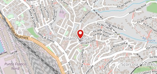 Trattoria di Pesce Roiano sulla mappa