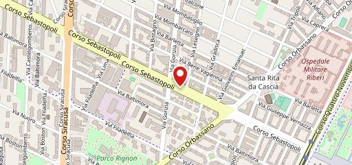 Caffetteria Sebastopoli Torino sulla mappa