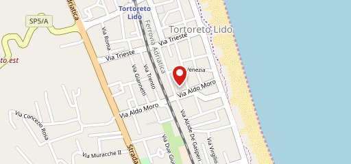 Hotel Venezia Tortoreto sulla mappa