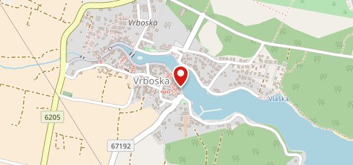 Gelateria Vrboska sulla mappa