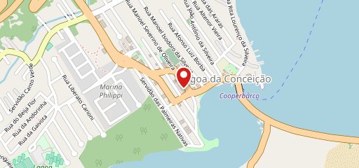 Gelato Di Panna - Lagoa da Conceição no mapa