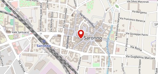 Gelato in corso Saronno sulla mappa