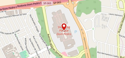 Gendai - Parque Dom Pedro no mapa