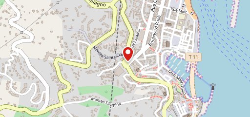 Geppetto Bastia sur la carte