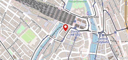 Gessnerallee sulla mappa