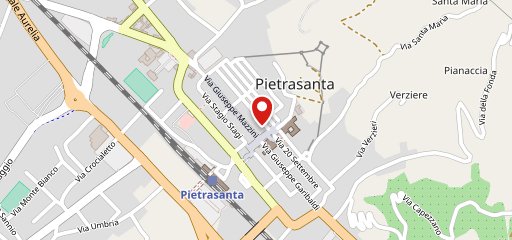 Da Giacomo Pietrasanta sur la carte