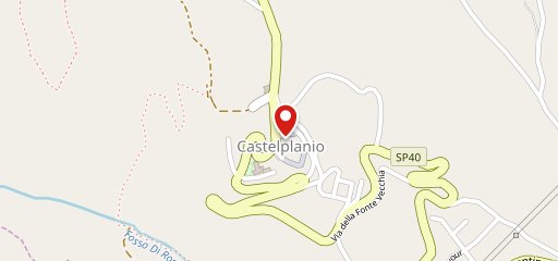 Giardini di Planio sulla mappa