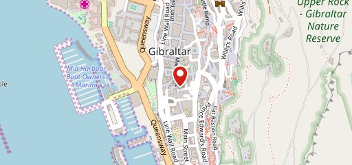 Gibraltar Restaurant sur la carte