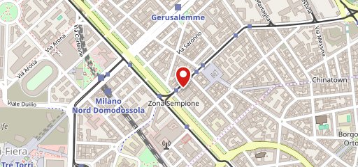 Gigino Pizza Metro Milano sulla mappa