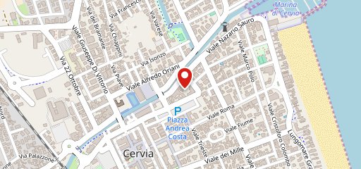 Gineria girodivento sulla mappa