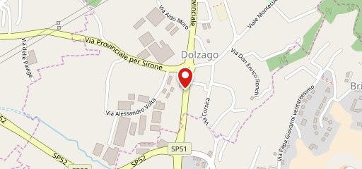 Ginger café Dolzago sulla mappa