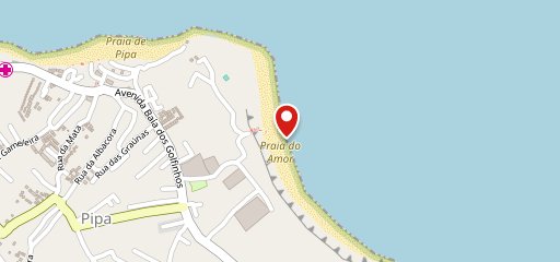 Ginkas Beach no mapa