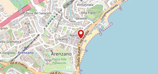 Ristorante Gino Arenzano sulla mappa