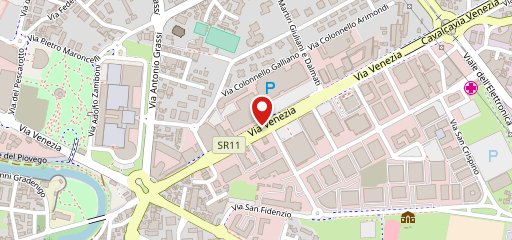 Ginza Padova sulla mappa