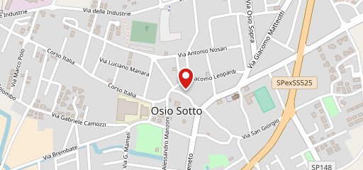 Risto-Pizzeria i Girasoli sur la carte