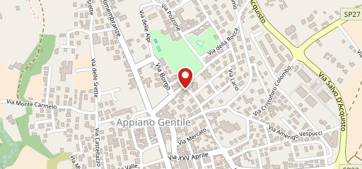 Giropizza di Copa G. sulla mappa