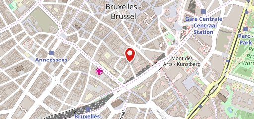 GIST Brussels sur la carte