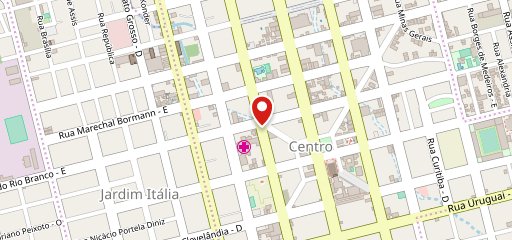 Giulietta Cafés no mapa