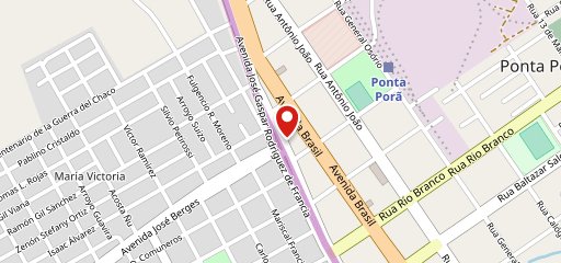 Giusepe's Pizzaria Delivery no mapa