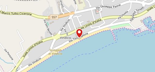 Giustina a Vindicio sulla mappa