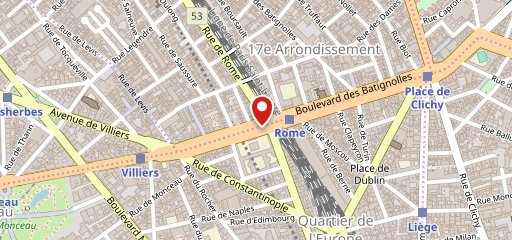 Chez Gladines Batignolles sur la carte