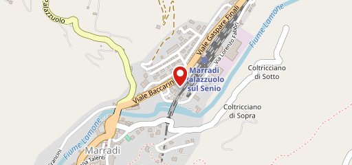 Gli Allocchi pizzeria @ Marradi sulla mappa