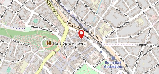 Godesburger sur la carte