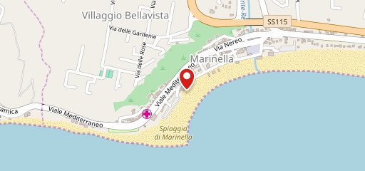 Ristorante Golden Beach sulla mappa