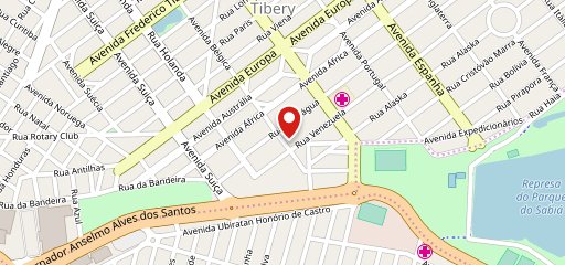 Golden Lanches Delivery no mapa