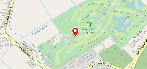 Golf Club Lignano sur la carte