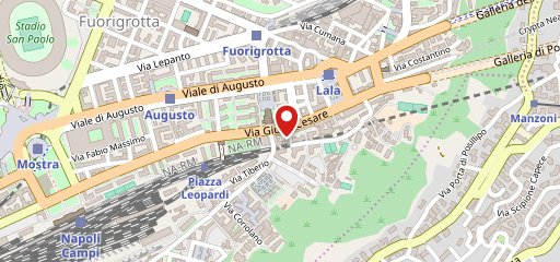 Golocious SbamBurger Fuorigrotta Napoli sulla mappa