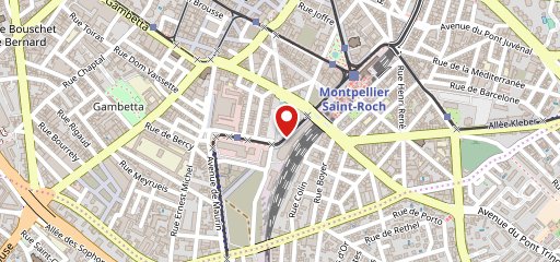 GOMU Montpellier sur la carte