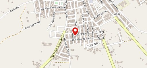 Gonia Pizzeria fritti e cucina sulla mappa
