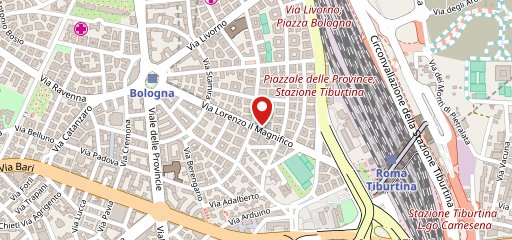 Goonies Pizza Roma sur la carte