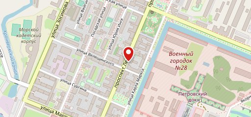 Городское Кафе «Кронштадтъ» sur la carte