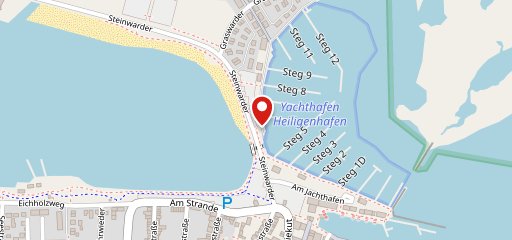 GOSCH Sylt - Heiligenhafen sur la carte