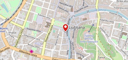 Gostilna, pizzeria, okrepčevalnica in delikatesa ljubljanski Dvor Ivan Kapetanović s.p. sulla mappa