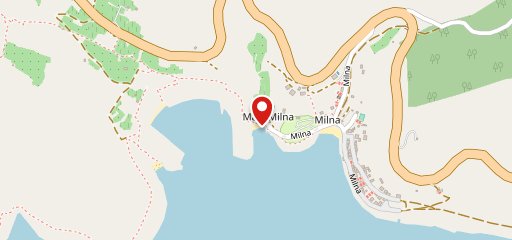 Gostionica Mala Milna sulla mappa