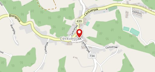 Gostišče pri Antonu - Cerkvenjak on map