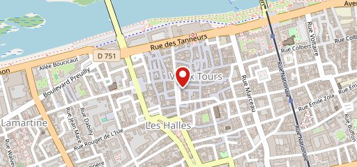 Goûter chez Sam Tours sur la carte