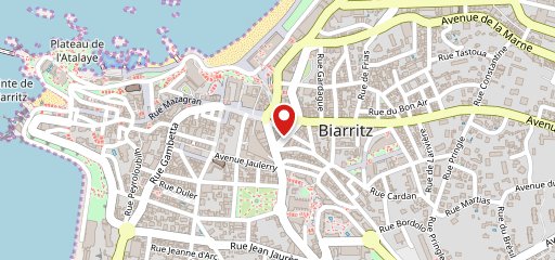 Burgers Salades Fish and Chips Gracieuse Biarritz sur la carte