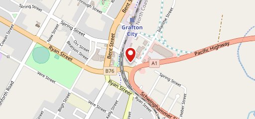 Grafton MacDonalds on map