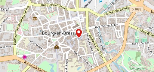 Boulangerie Grain d'Pain - Centre Ville sur la carte